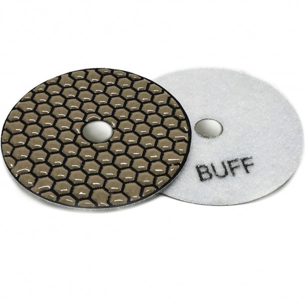 ΔΙΑΜΑΝΤΟΧΑΡΤΑ ΞΗΡΑΣ Φ100 WHITE BUFF SUPER PREMIUM ΔΙΑΜΑΝΤΟΧΑΡΤΑ ΞΗΡΑΣ Φ100 WHITE BUFF SUPER PREMIUM