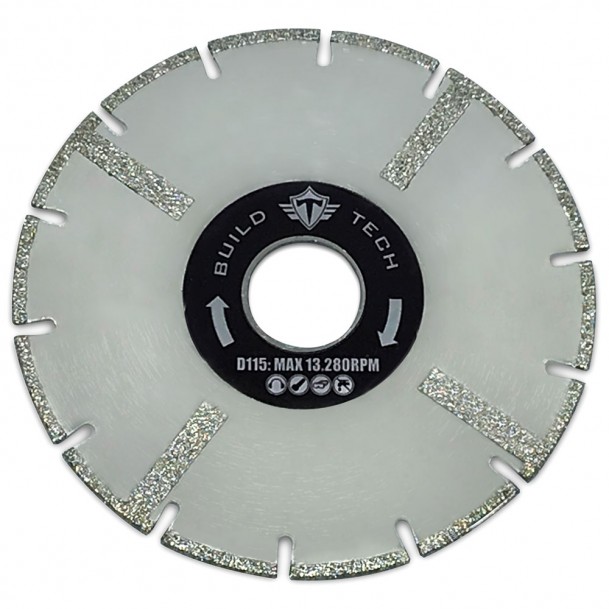 ΔΙΣΚΟΣ ΚΟΠΗΣ ΗΛΕΚΤΡΟΛΙΖΕ ΕΝΙΣΧΥΜΕΝΟΣ ΜΕ ΑΚΤΙΝΕΣ Φ115mm ΔΙΣΚΟΣ ΚΟΠΗΣ ΗΛΕΚΤΡΟΛΙΖΕ ΕΝΙΣΧΥΜΕΝΟΣ ΜΕ ΑΚΤΙΝΕΣ Φ115mm