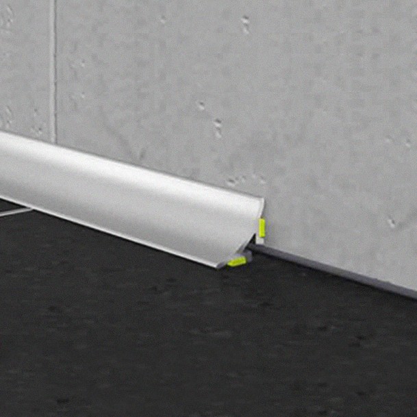 ΠΡΟΦΙΛ ΠΛΑΚΙΔΙΩΝ EXTERNAL-COVER BRIGHT SILVER 10mm 2.50m ΠΡΟΦΙΛ ΠΛΑΚΙΔΙΩΝ EXTERNAL-COVER BRIGHT SILVER 10mm 2.50m