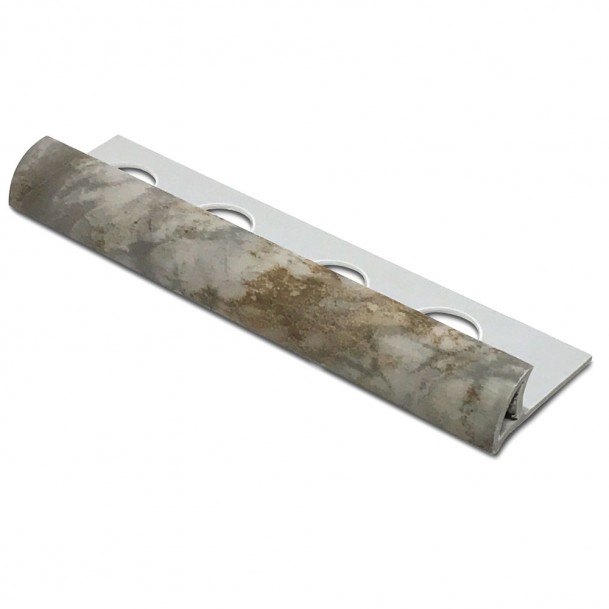 ΠΡΟΦΙΛ ΠΛΑΚΙΔΙΩΝ ROUND-MARM (N.10 – GRIGIO) 10mm 2.70m ΠΡΟΦΙΛ ΠΛΑΚΙΔΙΩΝ ROUND-MARM (N.10 – GRIGIO) 10mm 2.70m