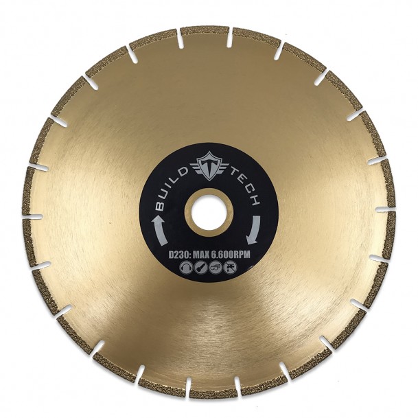 ΔΙΣΚΟΣ ΚΟΠΗΣ VACUUM BRAZED GOLD ΕΝΙΣΧΥΜΕΝΟΣ Φ230mm ΔΙΣΚΟΣ ΚΟΠΗΣ VACUUM BRAZED GOLD ΕΝΙΣΧΥΜΕΝΟΣ Φ230mm