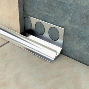 ΠΡΟΦΙΛ ΠΛΑΚΙΔΙΩΝ INTERNAL-COVER BRIGHT  SILVER 10mm 2.50m