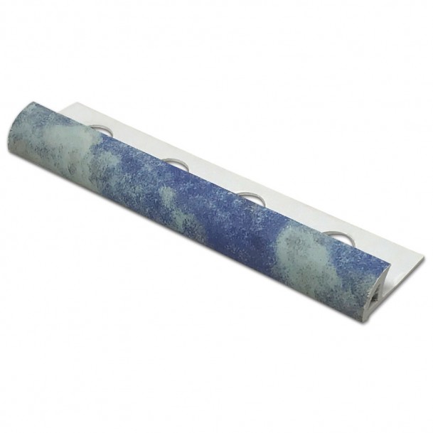 ΠΡΟΦΙΛ ΠΛΑΚΙΔΙΩΝ ROUND-MARM (N.09 – AZZURRO) 10mm 2.50m ΠΡΟΦΙΛ ΠΛΑΚΙΔΙΩΝ ROUND-MARM (N.09 – AZZURRO) 10mm 2.50m