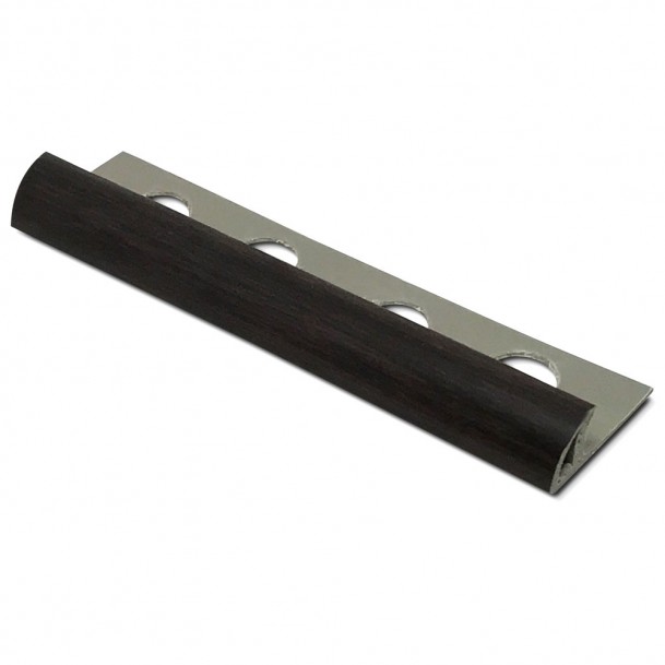 ΠΡΟΦΙΛ ΠΛΑΚΙΔΙΩΝ ROUND-MARM (N.33 – PALISSANDRO) 10mm 2.70m ΠΡΟΦΙΛ ΠΛΑΚΙΔΙΩΝ ROUND-MARM (N.33 – PALISSANDRO) 10mm 2.70m