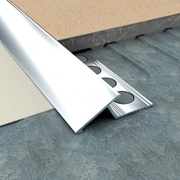 ΠΡΟΦΙΛ ΠΛΑΚΙΔΙΩΝ RAMP-AL (MAT SILVER) 2.50m ΠΡΟΦΙΛ ΠΛΑΚΙΔΙΩΝ RAMP-AL (MAT SILVER) 2.50m